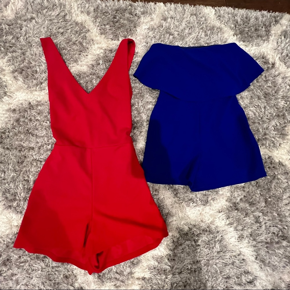 Two rompers